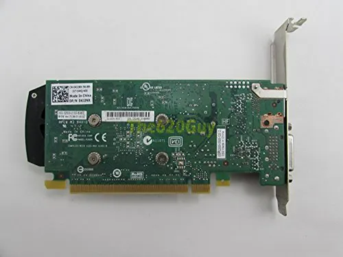 Tarjeta De Video Dell 4j2nx Nvidia Quadro Ddr3 Pcie X16