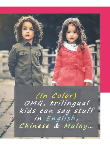 Libro En Inglés: (in Color) Omg, Trilingual Kids Can Say Stu