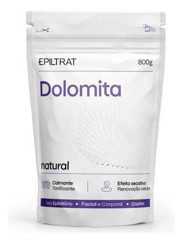 Kit Dolomita 800g + Óleo De Rosa Mosqueta 10ml Labotrat