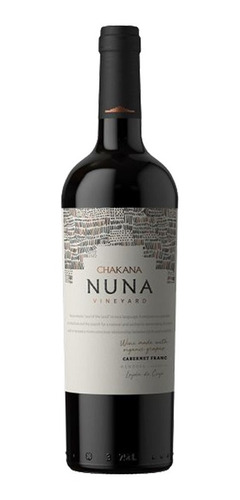 Vino Tinto Chakana Nuna Cabernet Franc Premium X1