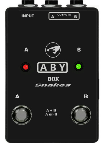 Pedal Morley Aby Selector Para 1 Guitar X 2 Amps