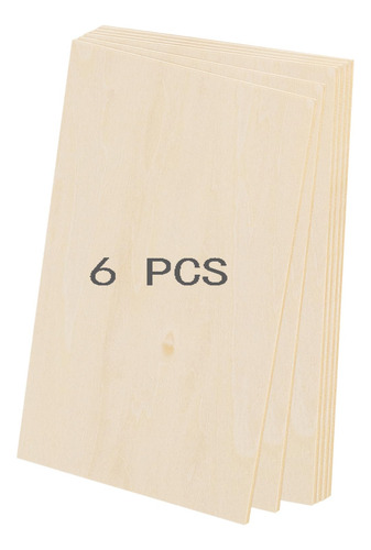 Tilo Para Manualidades, 6 Hojas De Calidad