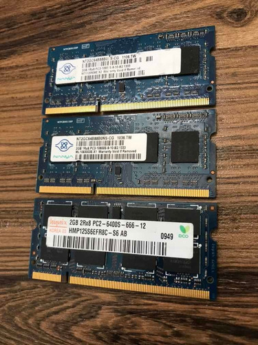 Memoria Ram - 2x2gb Nanya - Nt2gc64b88b0ns