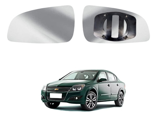 Lente Base Retrovisor Vectra 06 07 08 09 10 11 Lado Esquerdo