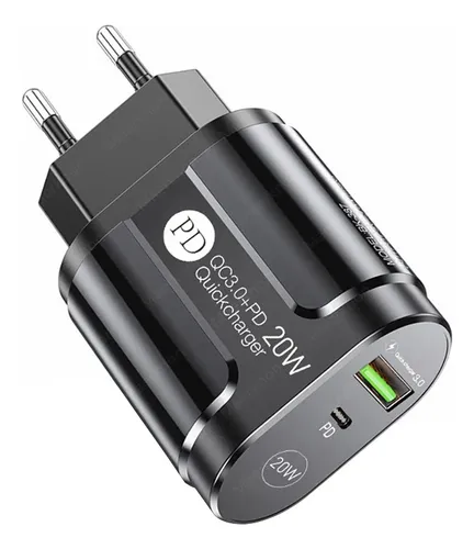 comprar Cargador Enchufe Doble 20w Carga Rápida Para iPhone\u002Fandroid