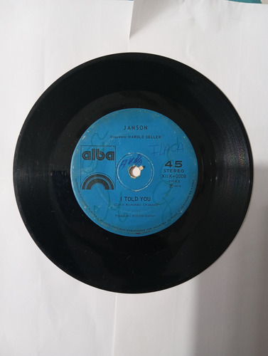 Vinilo Single De Janson Mr Music Man (q56-p192 (Usado)