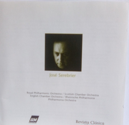 Cd José Serebrier, Royal Philharmonic Orchestra 