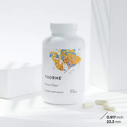 Suplemento Thorne Perma-clear Healthy Intestinal 180 Cápsula
