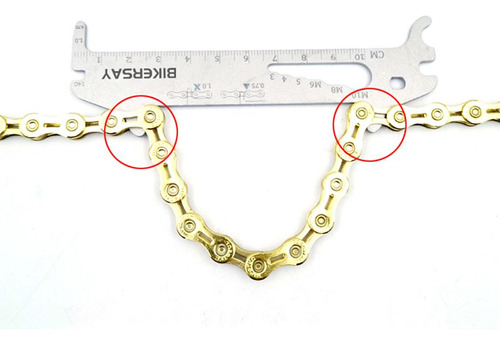 3 Indicador De Desgaste De Cadena De Bicicleta, Herramienta