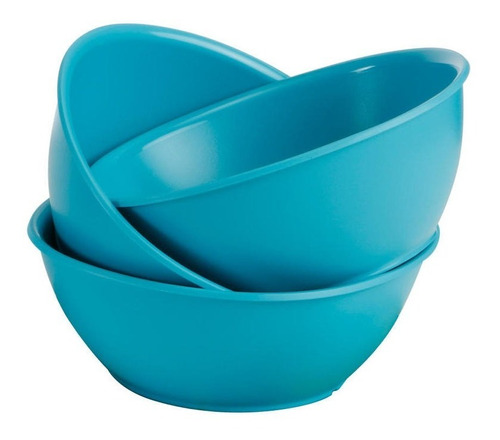 Bowl Turquesa 700ml X 4 Unidades Calidad Tupperware