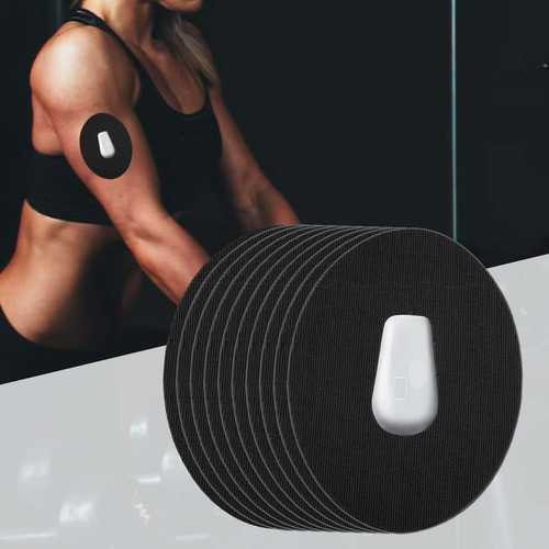 10 Uds. Parche Adhesivo De Estilo Libre Pegatinas Negro