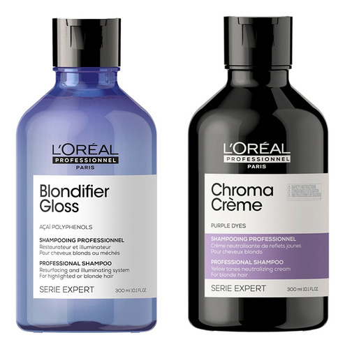 Kit Shampoo Chroma Creme + Blondifier Loréal Professionnel