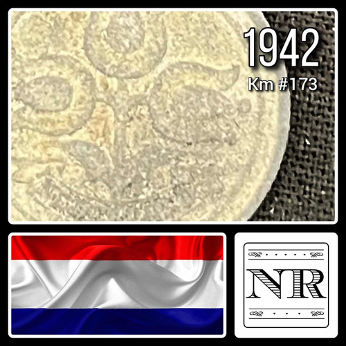 Holanda - 10 Cents - Año 1942 - Km #173 - Ocupación