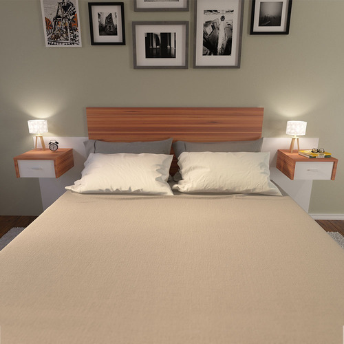 Respaldo de sommier Centro Estant RC6 de 2 plazas 228cm x 100cm blanco paraíso