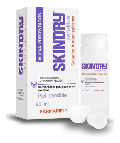 Skindry Sensitive Antitranspirante Sudoración Excesiva 20ml