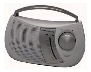 Radio Portatil Am Fm Daihatsu D-rp38 A Pilas O 220v