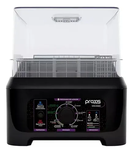 Lava Louças Praxis Portátil Llpp Semi-automática Preto