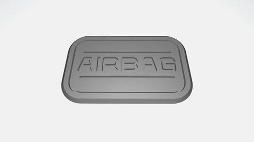 Tapa Embellecedor Logo Airbag Puerta Bmw Serie E53