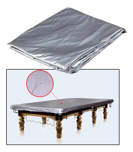 Funda Protectora Ligera Para Mesa De Billar, 385 Cm X 210 Cm