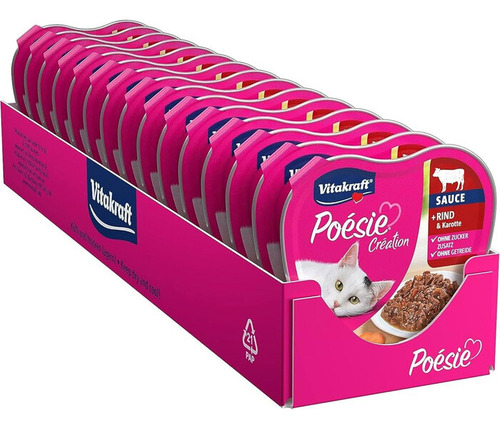 Vitakraft Poesie Caja Creation Vacuno 15 Un - Bigos