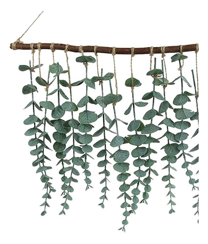 15 Piezas De Vides De Eucalipto Artificial, Planta Colgante