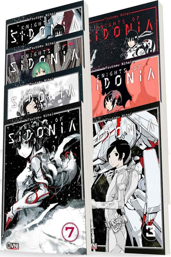 Manga, Kodansha, Pack Knights Of Sidonia 1 Al 7 Ovni Press