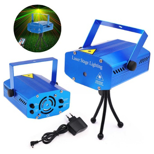 Mini Projetor Laser Iluminação Holografica Fest C/ 6 Efeitos
