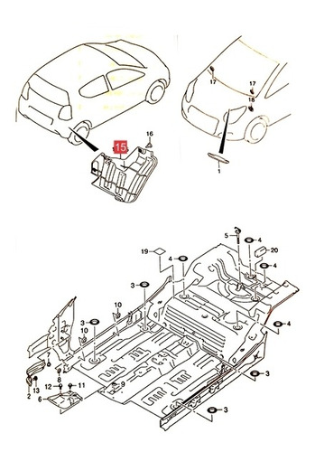 Salvabarro Tras. Suzuki Celerio 2010-15