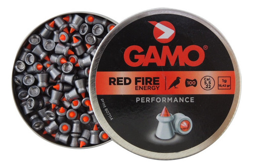 Chumbinho Gamo Red Fire Cal. 5,5mm - 100 Unidades