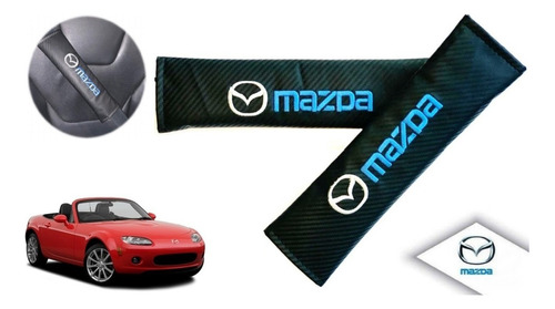 Par Almohadillas Cubre Cinturon Mazda Mx-5 2.0l 2009