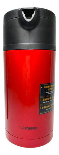 Garrafa Térmica Zojirushi Red 1,5 Litro, Marca Japonesa Cor Vermelho