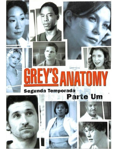 Grey's Anatomy 2ª Temporada Parte 1 - Box Com 4 Dvds
