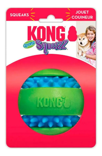 Pelota Kong Squeezz Goomz Perro  - Talla L