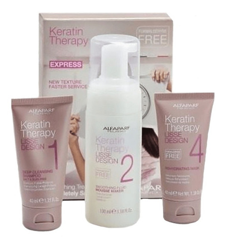 Imagen 1 de 1 de Kit Alfaparf Keratin Therapy Lisse Desi - mL a $848