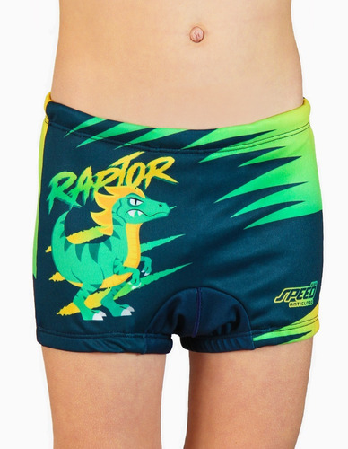 Malla Boxer Natación Speed Anticloro Estampado Infantil 6-10