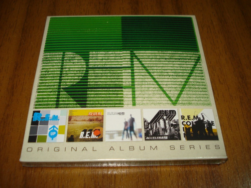 Box Cd Rem / 5 Albumes Originales (nuevo Y Sellado) 5 Cd