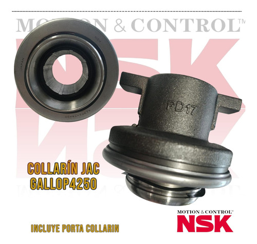 Collarín Jac Gallop 4250 Incluye Porta Collarin Marca Nsk