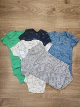 Comprar Set Bodys 5 Pzas Varón Motivo Aviones Tallas 3m,6m,9m Y 12m