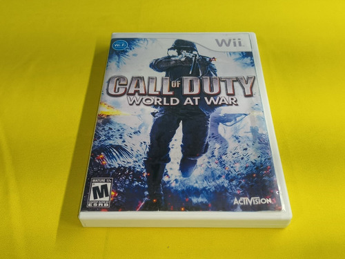 Call Of Duty World At War Nintendo Wii *portada Custom*