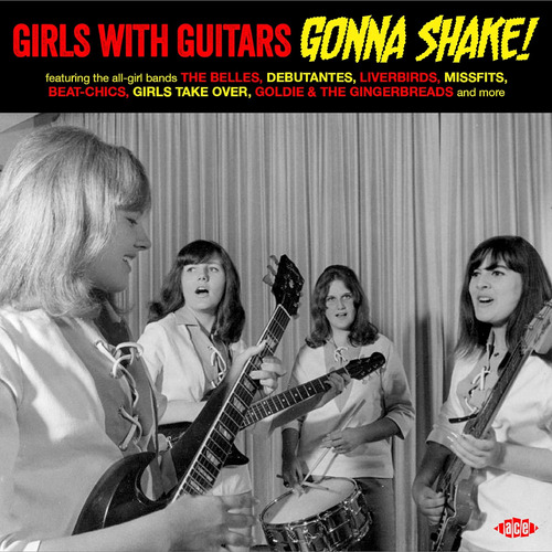 Cd:girls With Guitars Gonna Shake! / Various