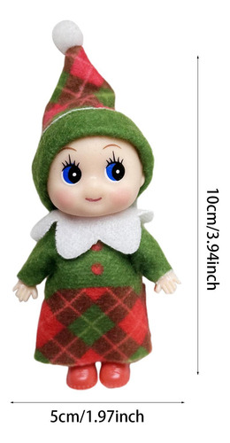 4 Boneca De Natal Elfo Novidade Decoração De Elfo De Natal