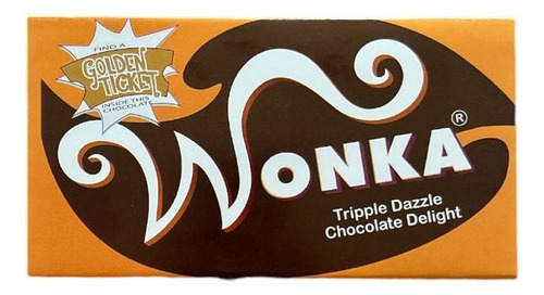 Barras De Chocolate Wonka 50 Piezas