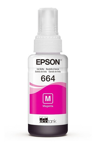 Tinta Epson L200 L210 L555 Negro 70ml T664120 Original Mi