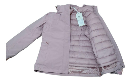 Campera Reversible 2 En 1 De Mujer Impermeable