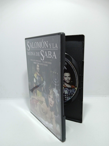 Imagen 4 de 5 de Salomón Y La Reina De Saba - Película - Dvd - Gina Lollobrig