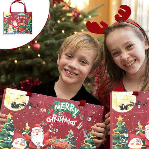Pulseira De Pingente Com Calendário Do Advento, Natal