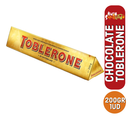 Toblerone Chocolate Suizo 200gr