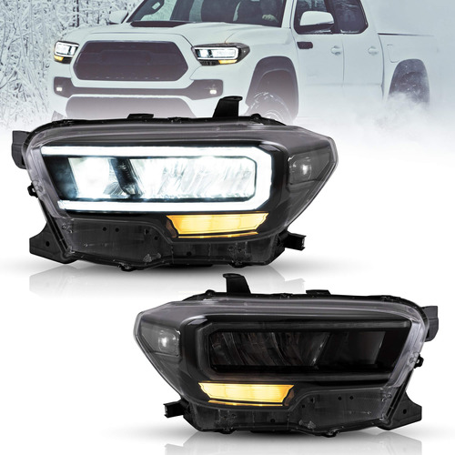 Vland Conjunto Faro Delantero Led Para Toyota Tacoma 3ª N300