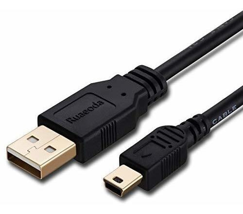 Cable Mini Usb Ruaeoda De 20 Pies, Usb 2.0 Tipo A A Mini De