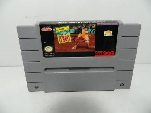David Crane S Amazing Tennis Original P/ Snes Super Nintendo